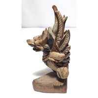 Houten beeldje Garuda